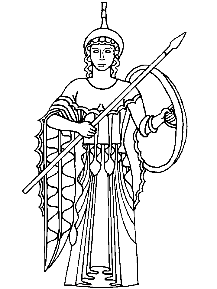 718x957 Coloring Pages Greek Mythology
