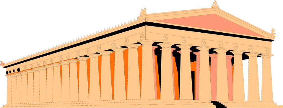 958x367 acropolis drawing transparent huge freebie! download