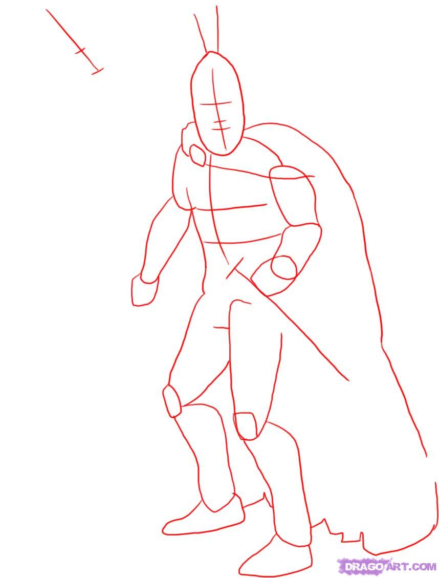 858x1129 Step How To Draw A Spartan Warrior