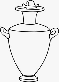 Greek Vase Drawing
