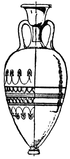 284x640 Greek Vase Clipart Etc