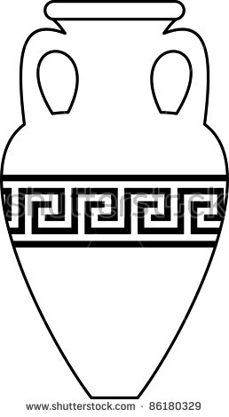258x470 Greek Vases Clipart