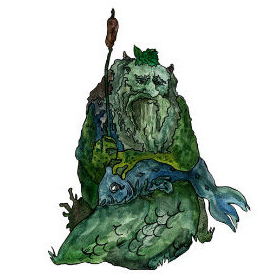 280x280 The Green Man Of Algae Culture Luggage