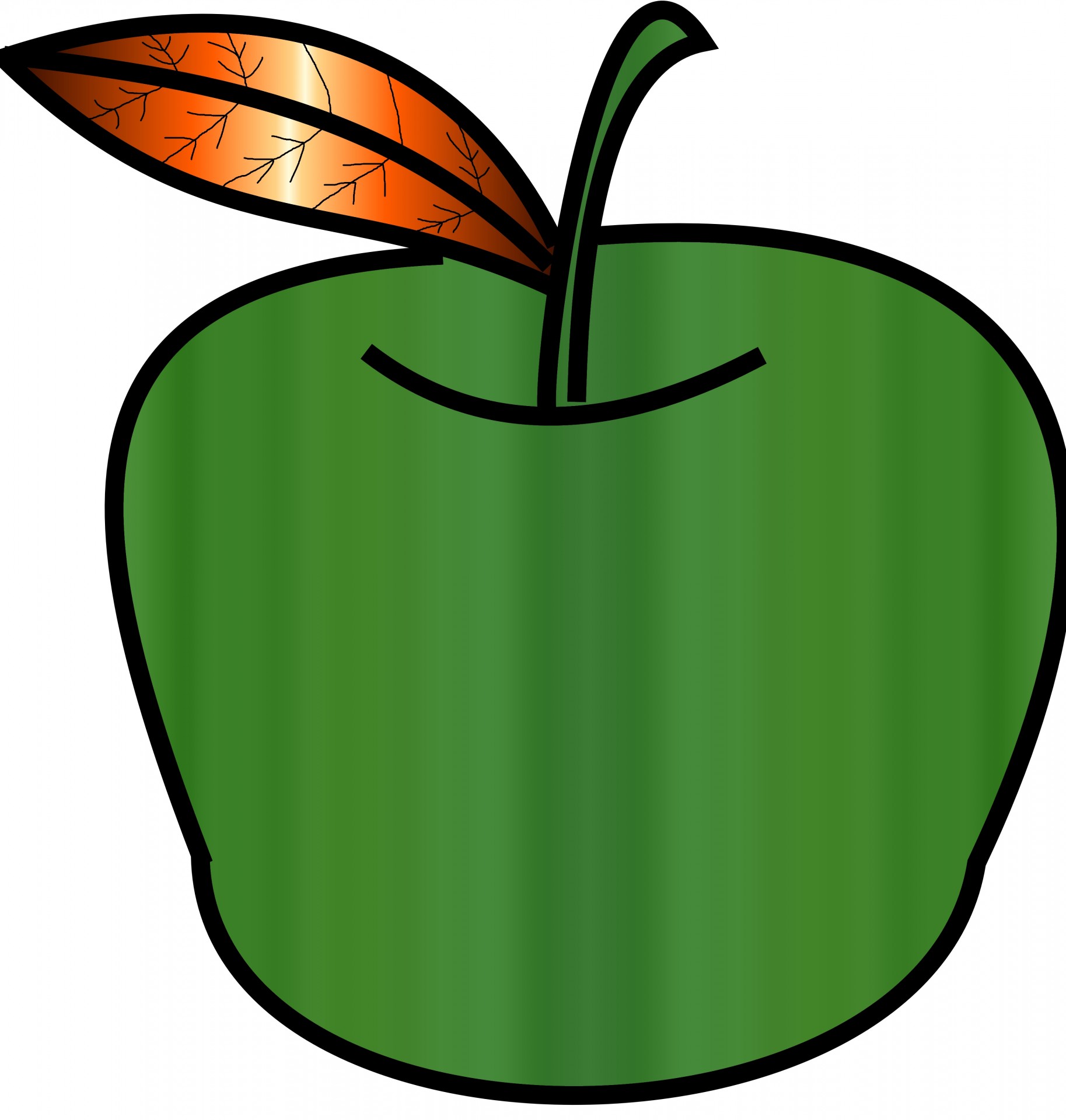 1827x1920 Green, Apple, Fruit, Red, Leaf