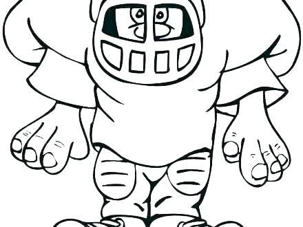 440x330 Green Bay Coloring Pages Packer Packers Exciting Logo Football Acnee