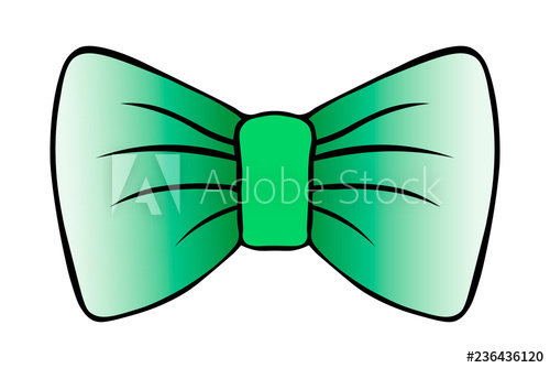 500x334 Children's Illustration Of Bow Costume Butterfly Green Vector