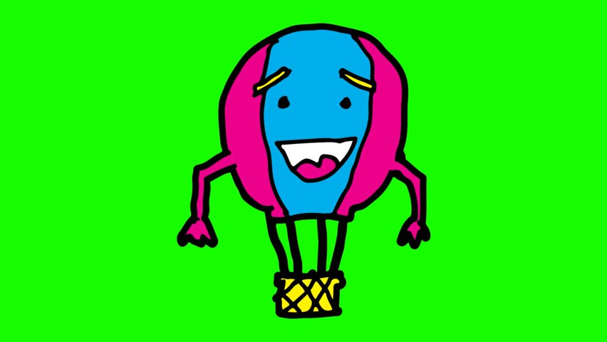 852x480 Kids Drawing Green Screen With Stock Footage Video