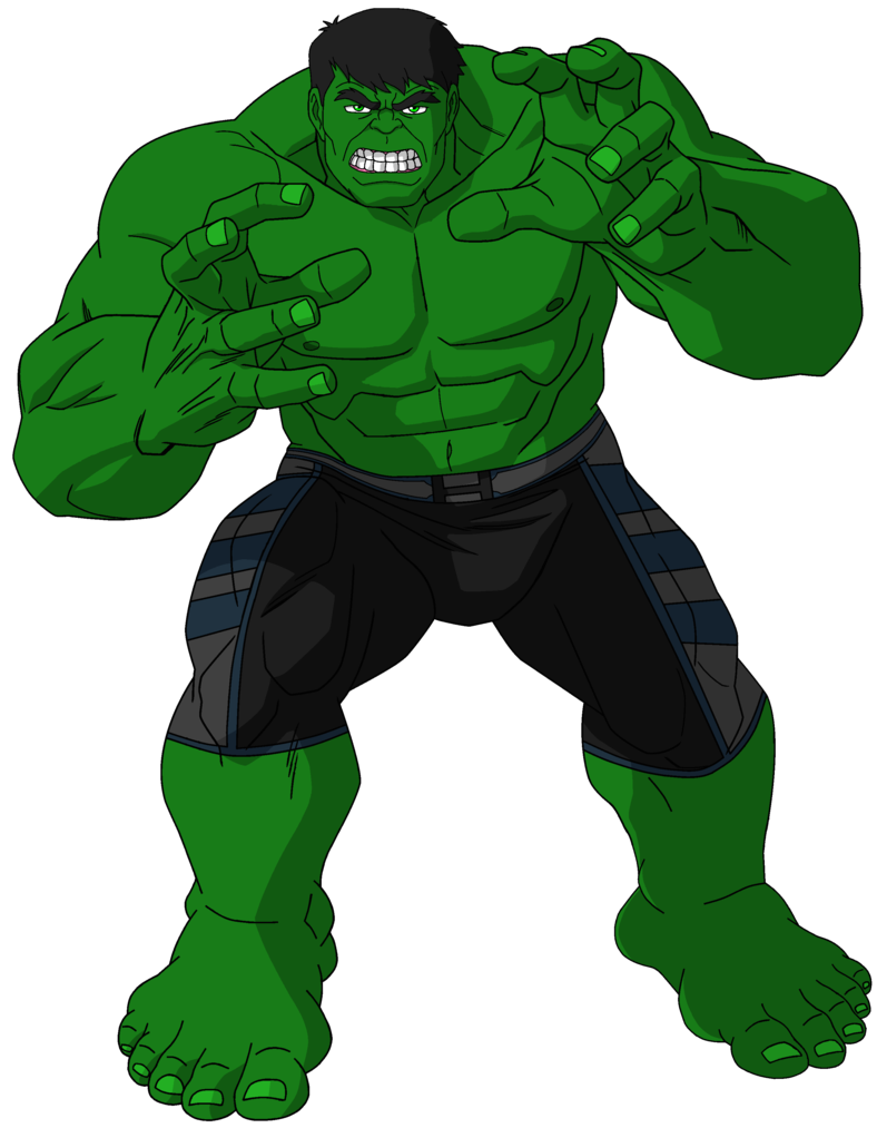 788x1013 Green Drawing Hulk, Picture