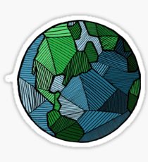 210x230 Planet Earth Drawing Stickers Redbubble