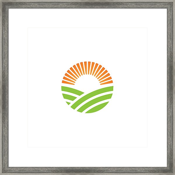 600x600 Green Farm Logo Or Alternative Green Energy Logo Design Template