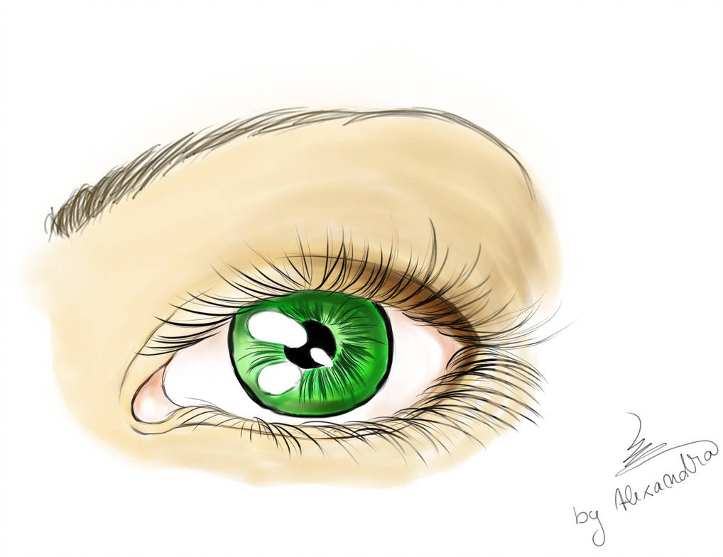 1018x785 Green Eyes Charm