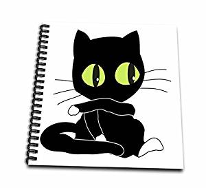 300x273 Buy Db Black Cat With Large Green Eyes And White