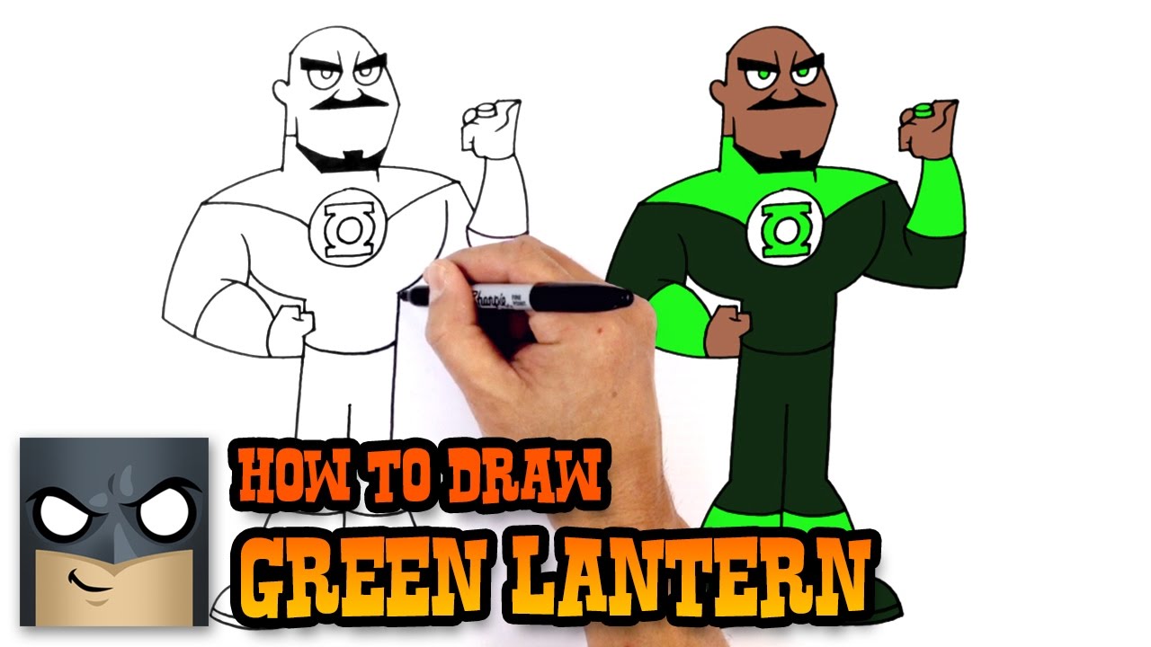 1280x720 How To Draw Green Lantern Teen Titans Go