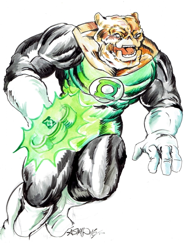 612x800 Kilowog Green Lantern, In Brendan Montgomery's Brendan Montgomery