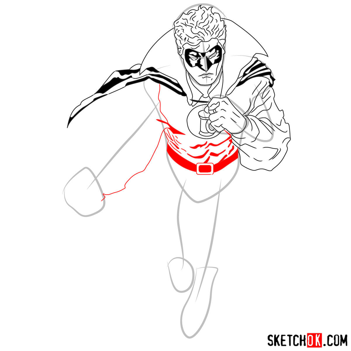 1200x1200 How To Draw Alan Scott The First Green Lantern