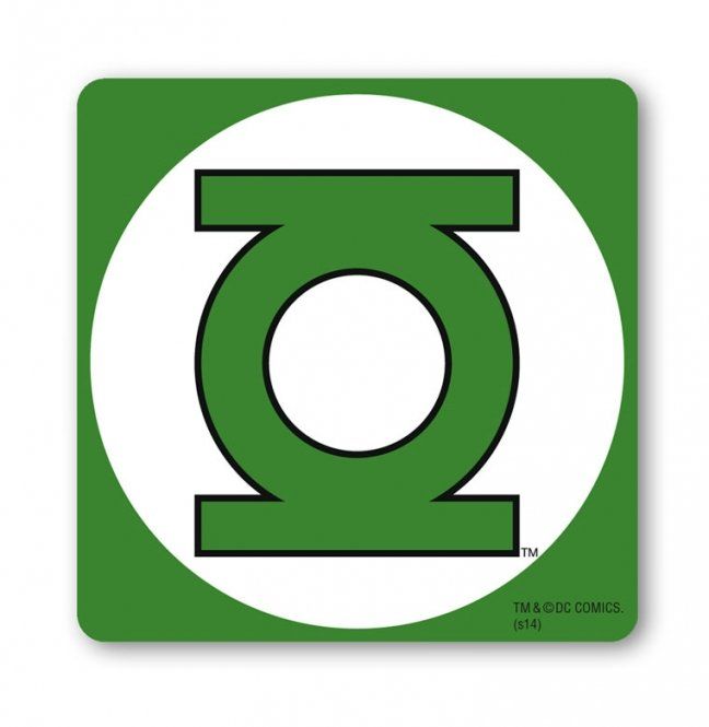648x665 Onderzetter Green Lantern
