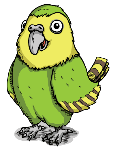 392x518 Parrots Drawing Kakapo Huge Freebie! Download For Powerpoint