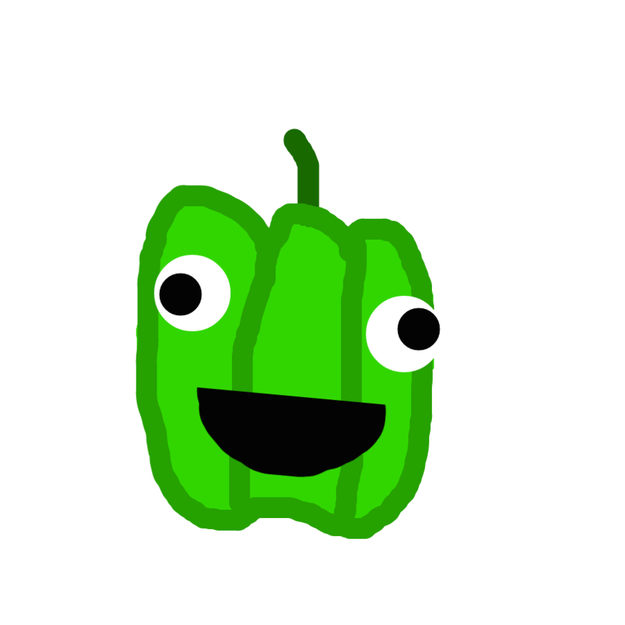 894x894 Collection Of Free Pepper Drawing Green Download On Ui Ex