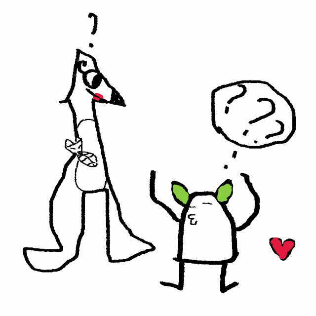 640x640 The Gremlin And The Mama Fox And Her Little Baby