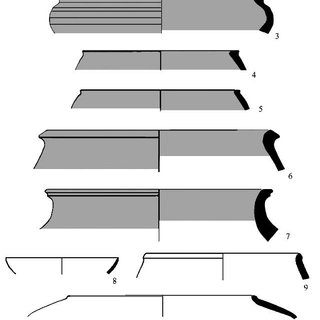 320x320 drawings of red brown wash ware