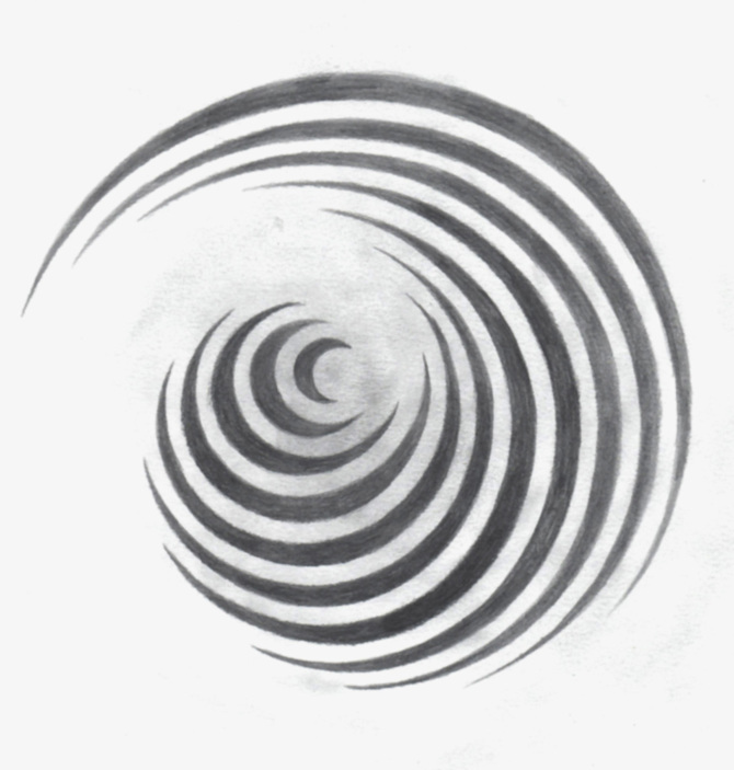 670x703 Drawings From The Series Spirals See More