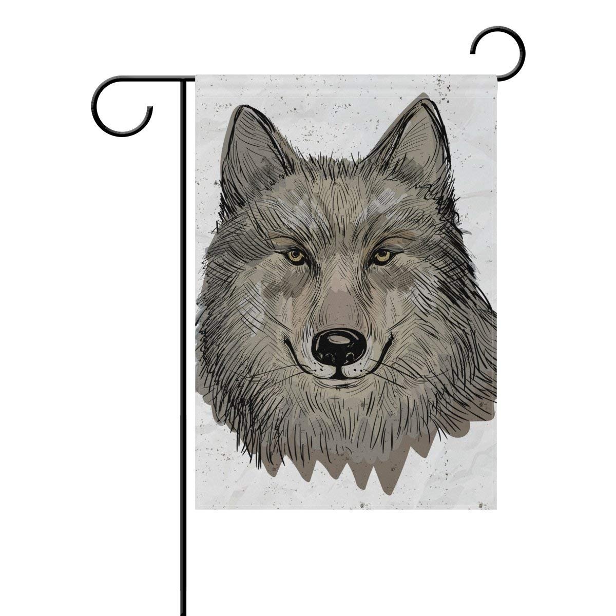 Grey Wolf Drawing