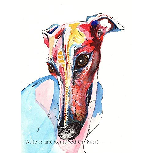 500x500 Greyhound Art Prints