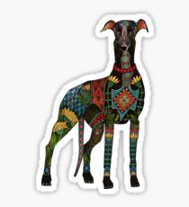 210x230 Greyhound Drawing Stickers Redbubble