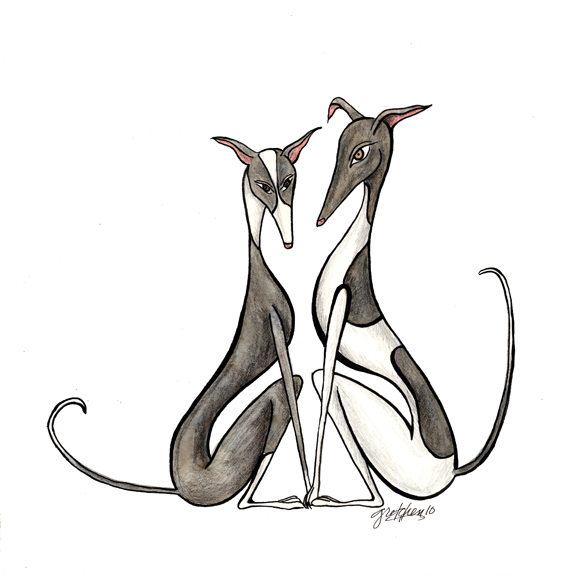 584x576 Italian Greyhounds The Gretchen Show
