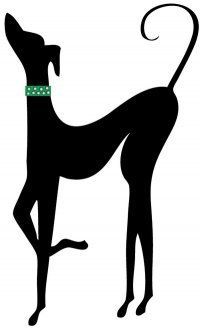200x328 Greyhound Silhouette