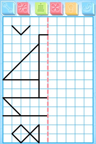 320x480 App Grid Drawing For Kids Lite