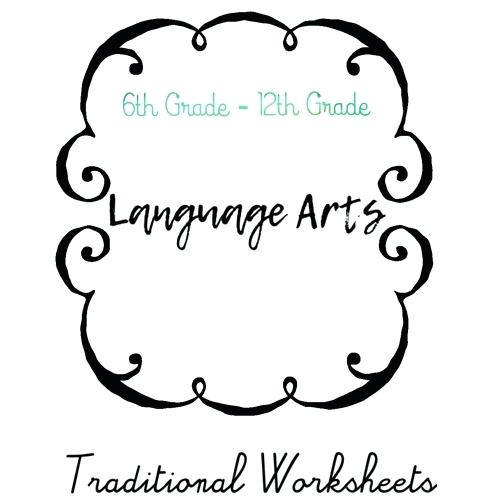 500x500 Grade Language Arts Worksheets Free Printable Activities Grammar