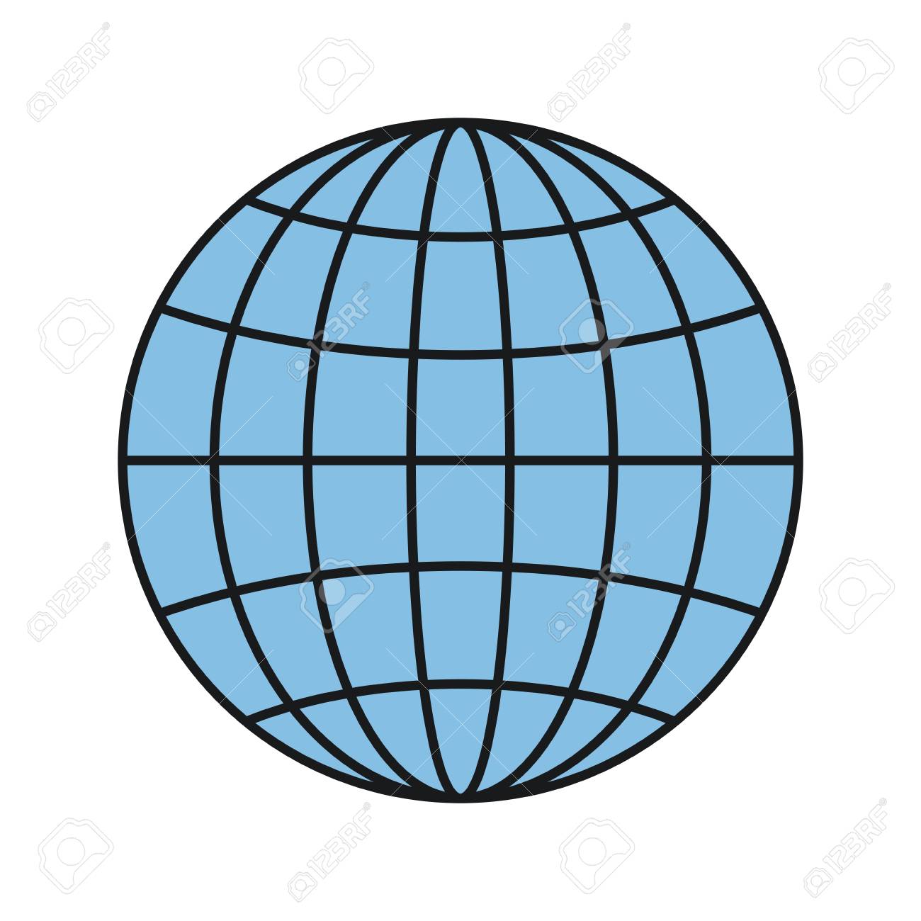 1300x1300 Globe With Grid Lines Adobe Community