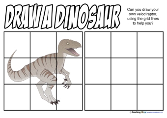 340x240 Draw A Dinosaur Teaching Ideas