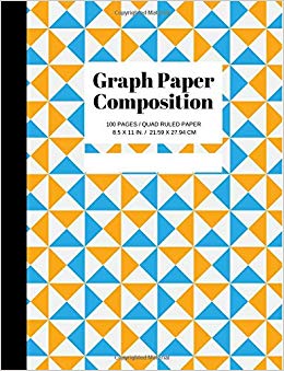 260x339 Graph Paper Composition Grid Paper Notebook, Quad Ruled