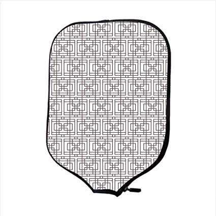 425x425 Iprint Neoprene Pickleball Paddle Racket Cover Case