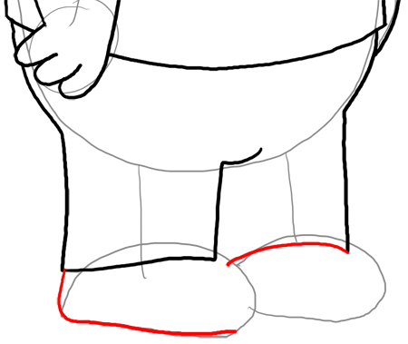 450x379 Step How To Draw Chriss Griffin From Family Guy Step