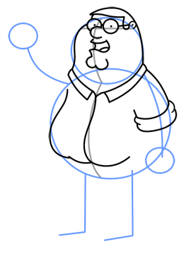 260x363 how to draw peter griffin from family guy