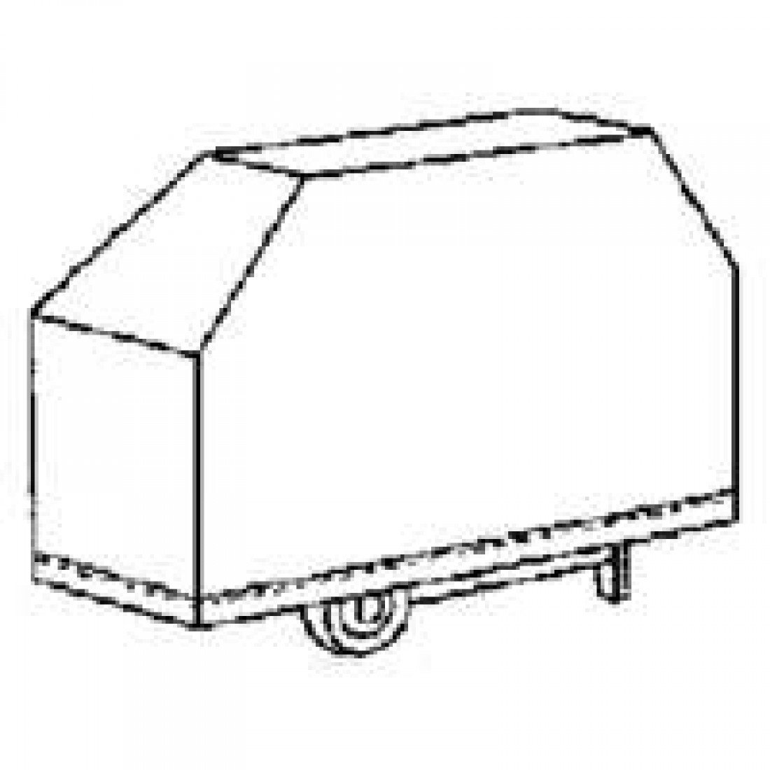 1100x1100 Toolbasix Grill Cover, Inch X Inch