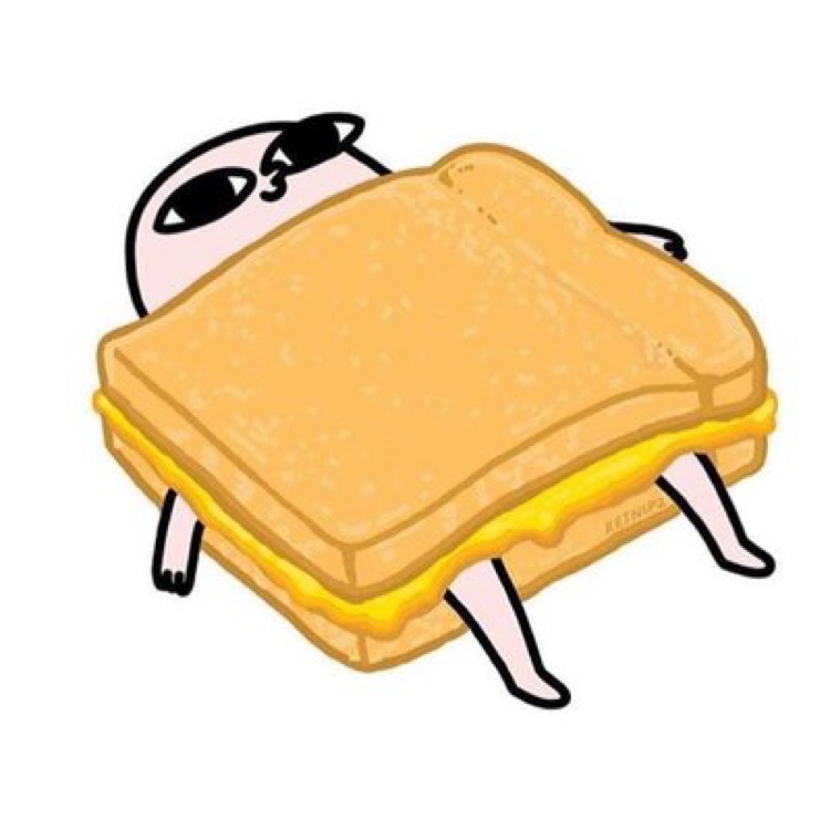 750x750 Grilled Cheese Clipart Adorable