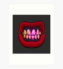 210x230 grillz drawing art prints redbubble