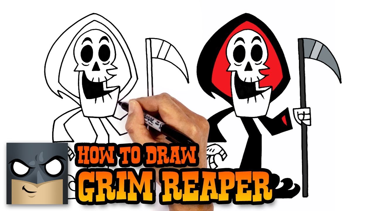 1280x720 How To Draw Grim Reaper Grim Adventures Of Billy And Mandy