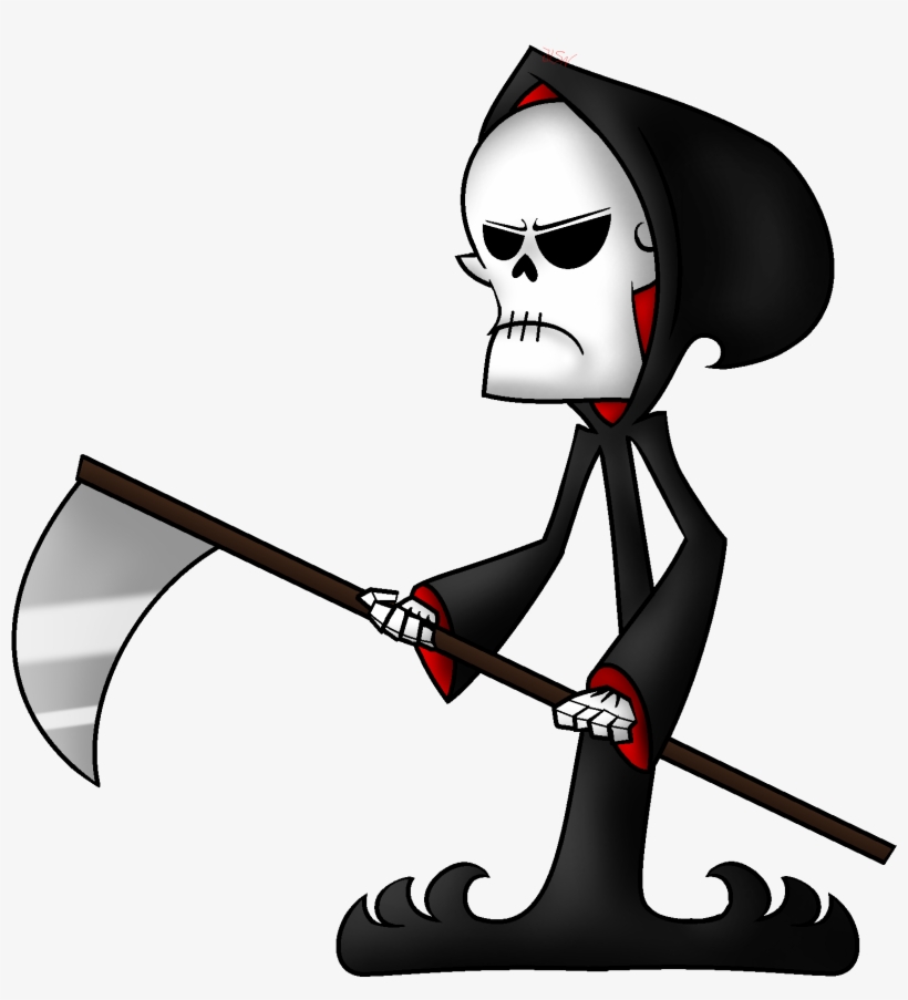 820x903 Death Grim Cartoon Network Drawing