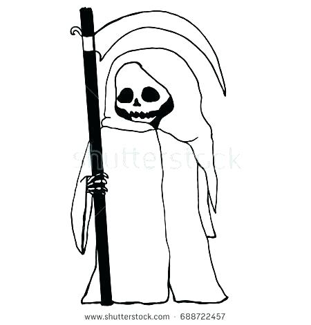 450x470 grim reaper coloring pages how to draw the grim reaper how to draw