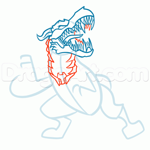 520x520 step how to draw grimlock, transformers age of extinction