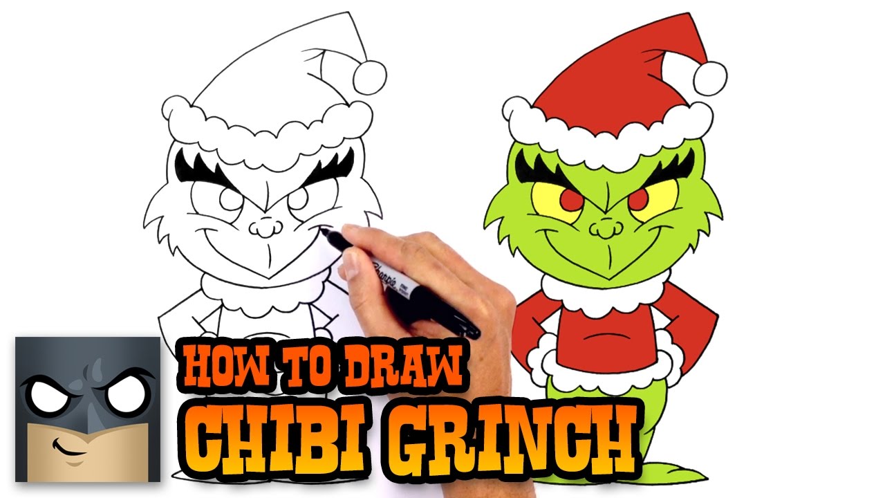 1280x720 How To Draw Grinch Holiday Drawing Lesson