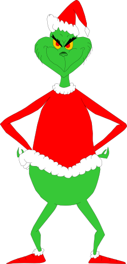 250x520 How To Draw The Grinch Feltmagnet