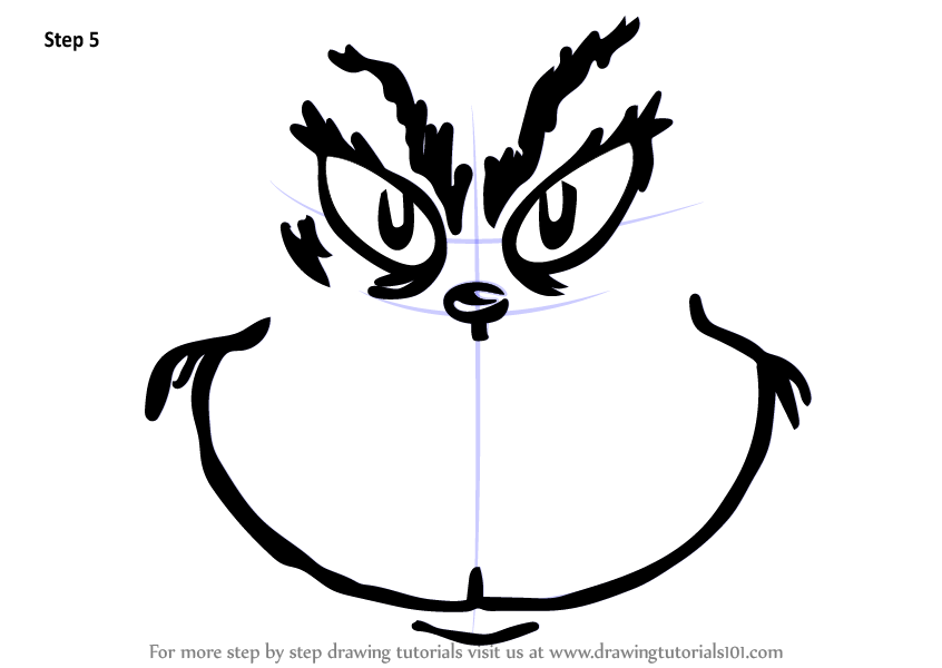 846x600 Learn How To Draw The Grinch Easy