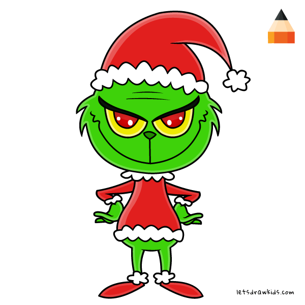 600x600 Grinch Drawing Drawing Skill