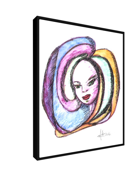 450x600 Floating Framed Canvas